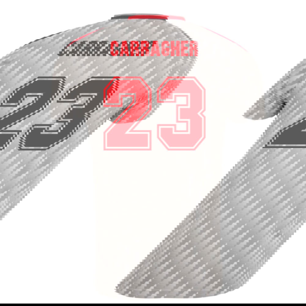 1989-1991 Liverpool Away Candy Retro Shirt (CARRAGHER 23)