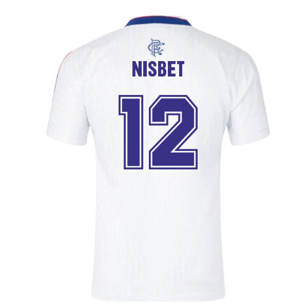 1990-1992 Rangers Retro Away Shirt (Nisbet 12)