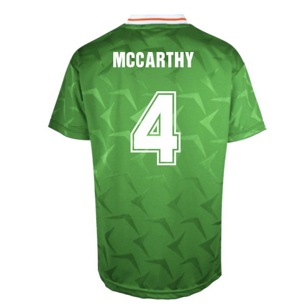 1990 Ireland Home Retro Shirt (McCarthy 4)