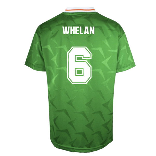 1990 Ireland Home Retro Shirt (Whelan 6)
