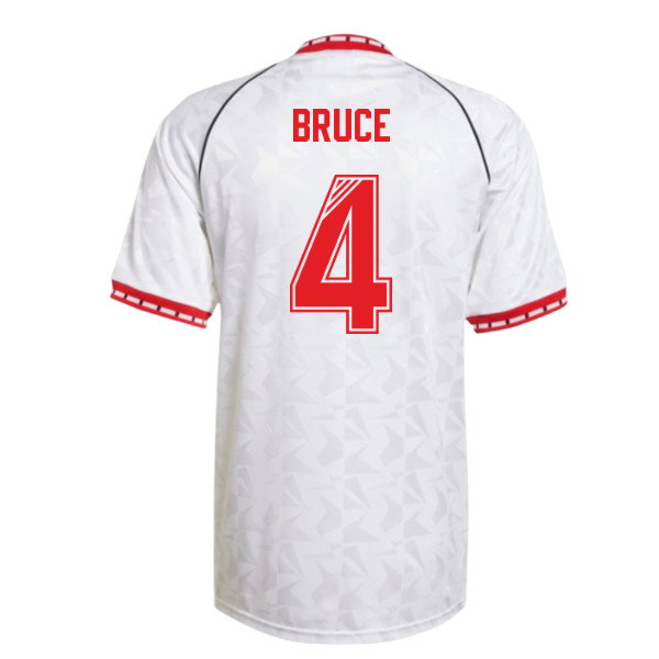 1991 Manchester United Away Reissue Shirt (Bruce 4)