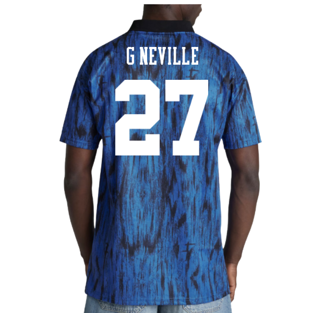 1992-1993 Man Utd Away Retro Shirt (G Neville 27)