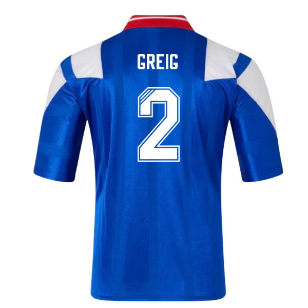 1992-1994 Rangers Retro Home Shirt (GREIG 2)