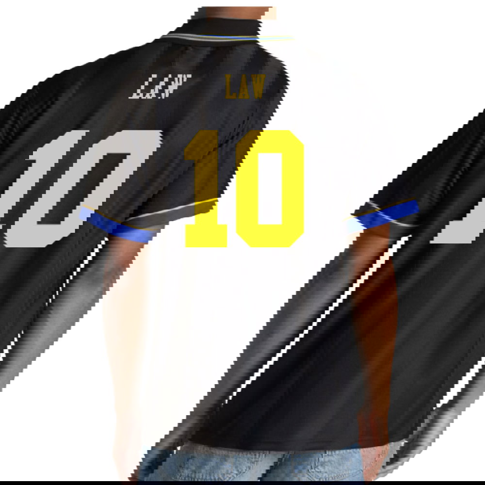 1993-1995 Manchester United Retro Away Shirt (Law 10)