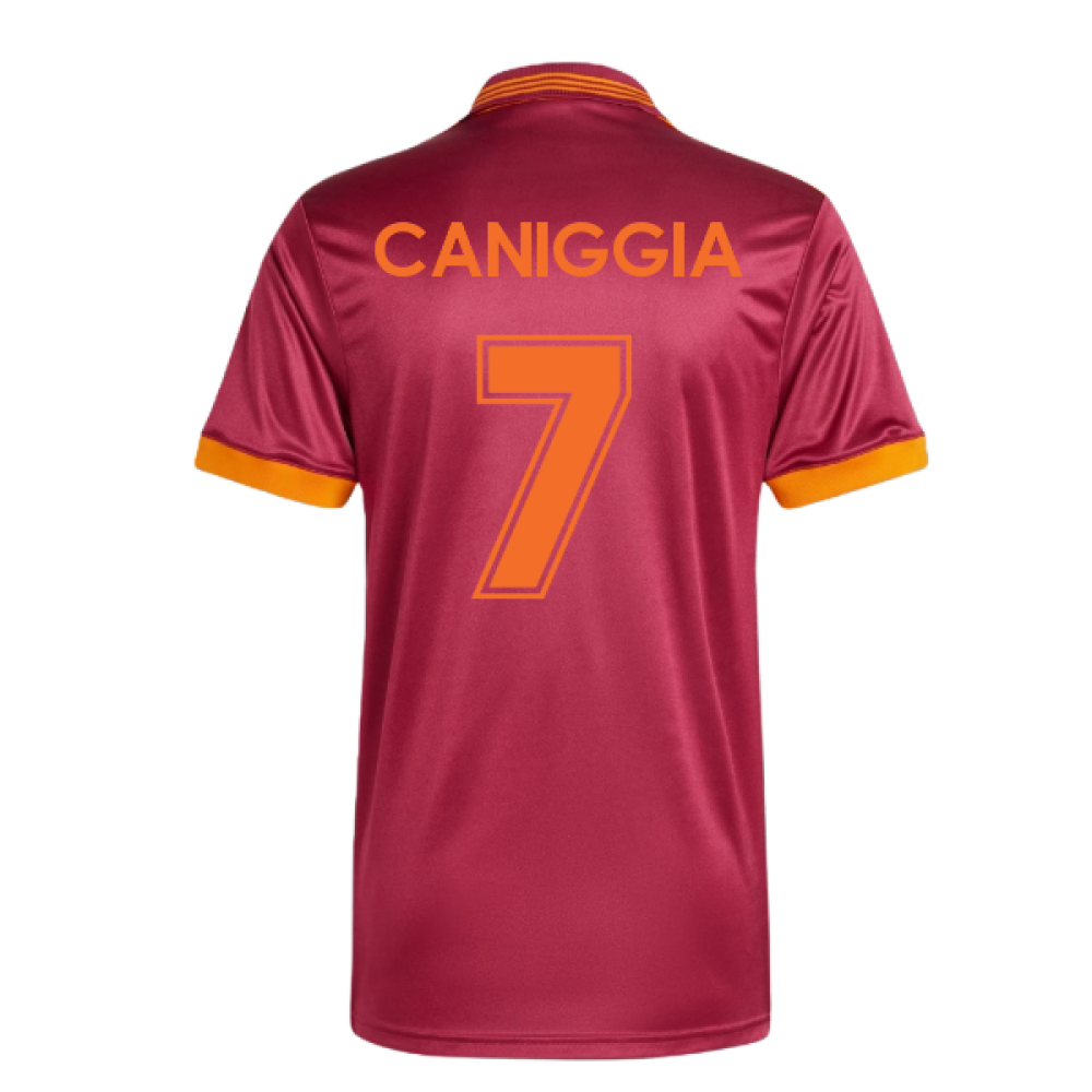 1993 AS Roma adidas Orginals Home Shirt (Caniggia 7)