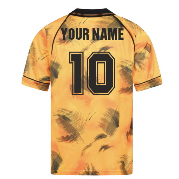 1993 Wolverhampton Wanderers Home Retro Shirt (Your Name)
