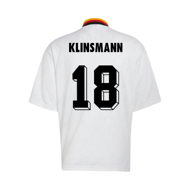 1994 Germany Home adidas Originals Reissue Shirt (KLINSMANN 18)