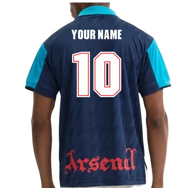 1995 Arsenal Away Classics Retro Shirt (Your Name)