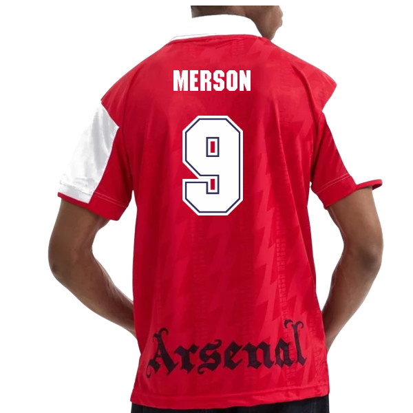1995 Arsenal Home Retro Shirt (Merson 9)
