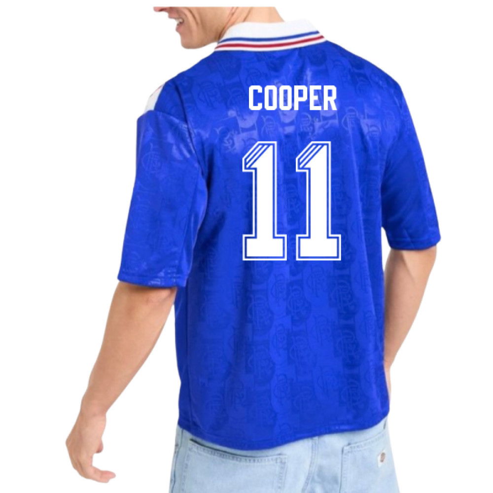 1996-1997 Rangers Retro Home Shirt (COOPER 11)