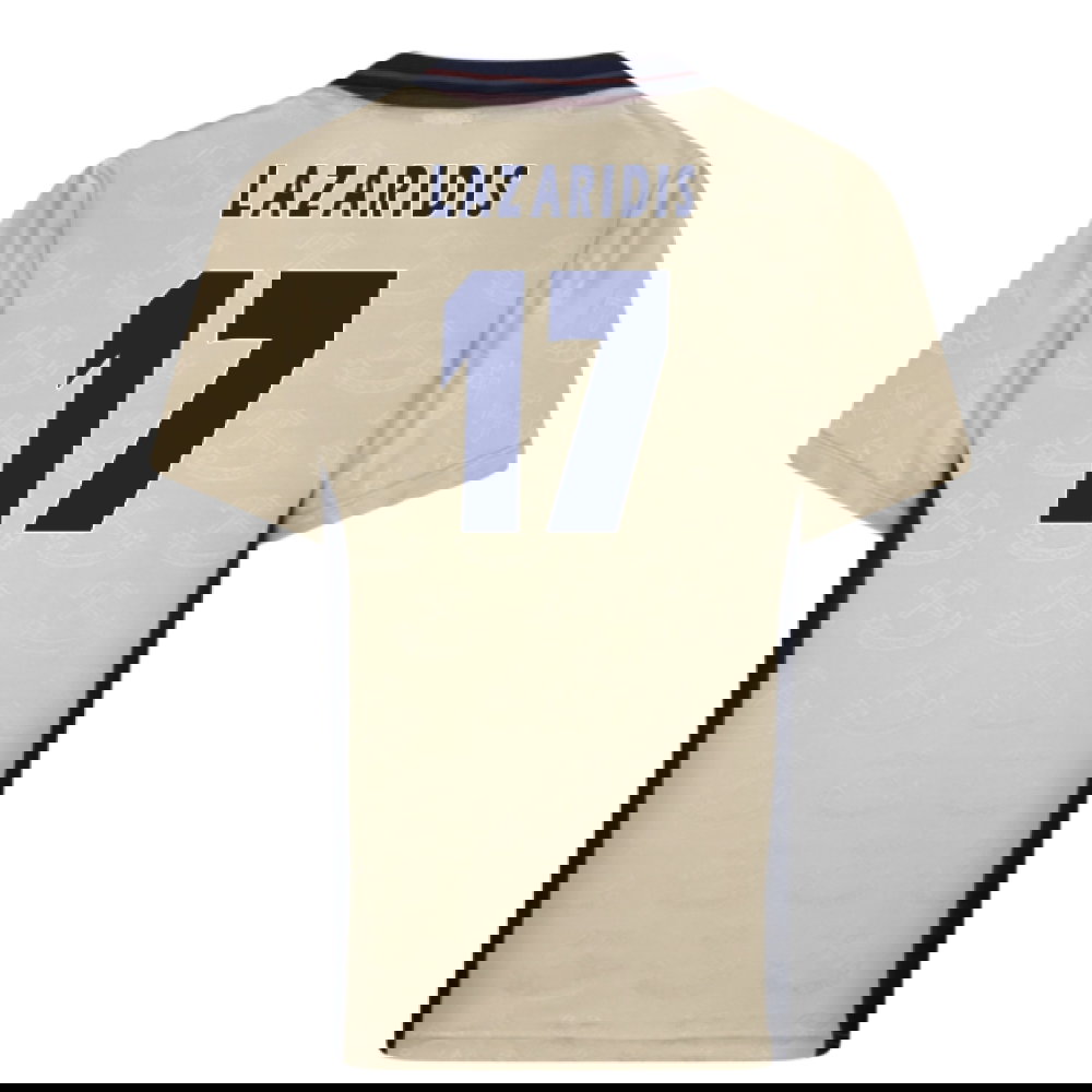 1996 West Ham Retro Away Shirt (Lazaridis 17)