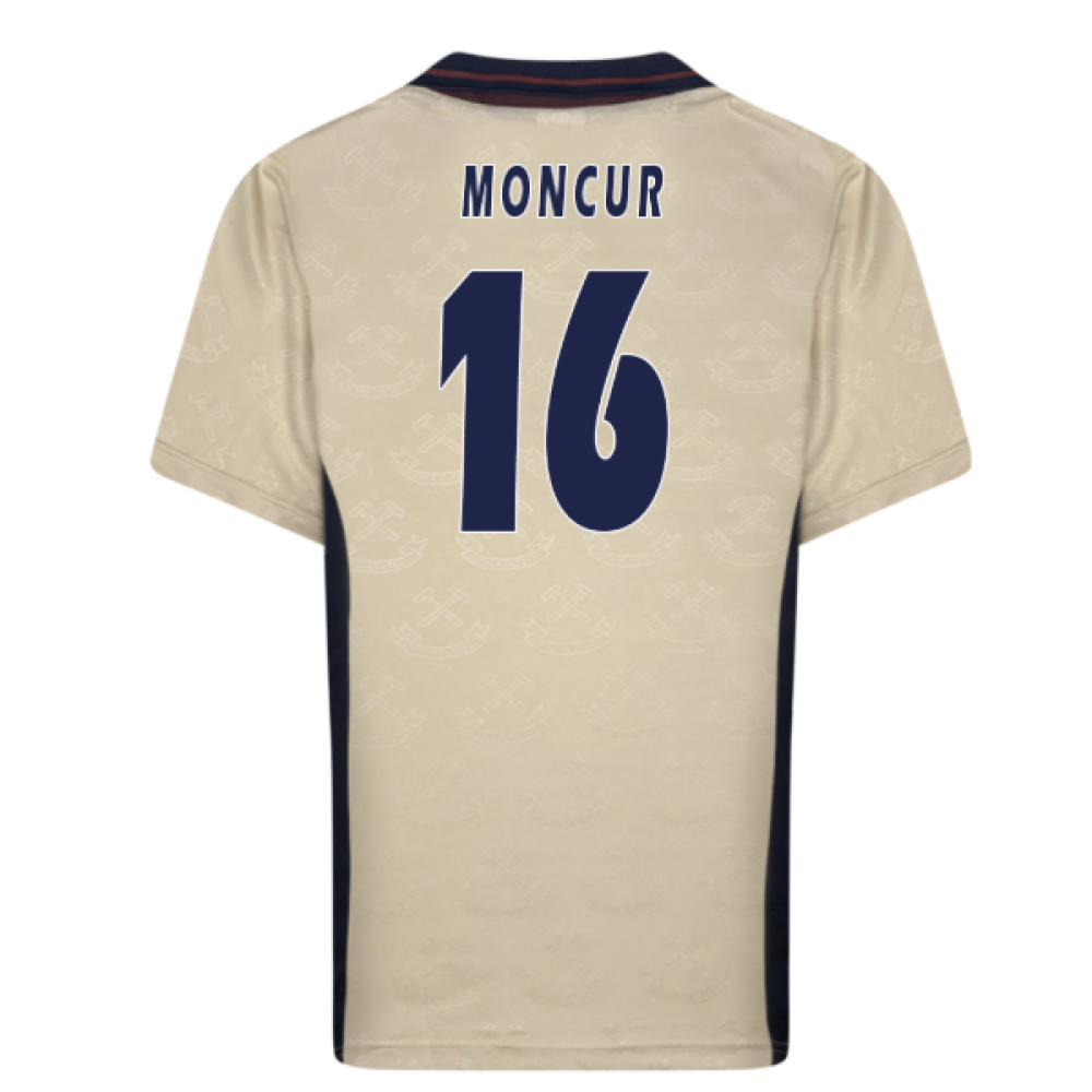 1996 West Ham Retro Away Shirt (Moncur 16)
