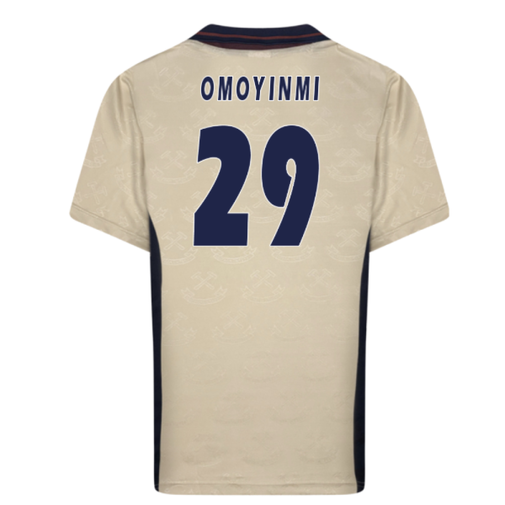1996 West Ham Retro Away Shirt (Omoyinmi 29)