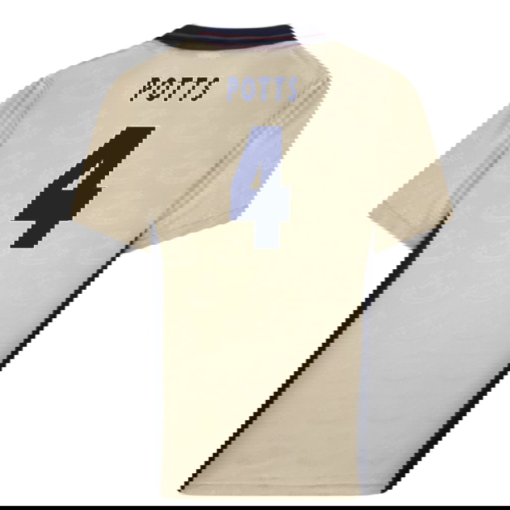 1996 West Ham Retro Away Shirt (Potts 4)