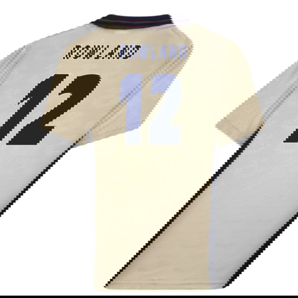 1996 West Ham Retro Away Shirt (Rowland 12)