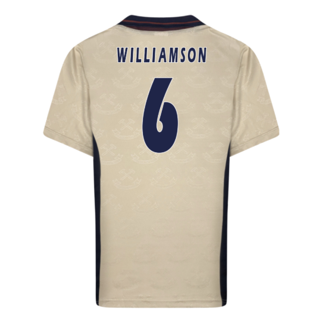 1996 West Ham Retro Away Shirt (Williamson 6)