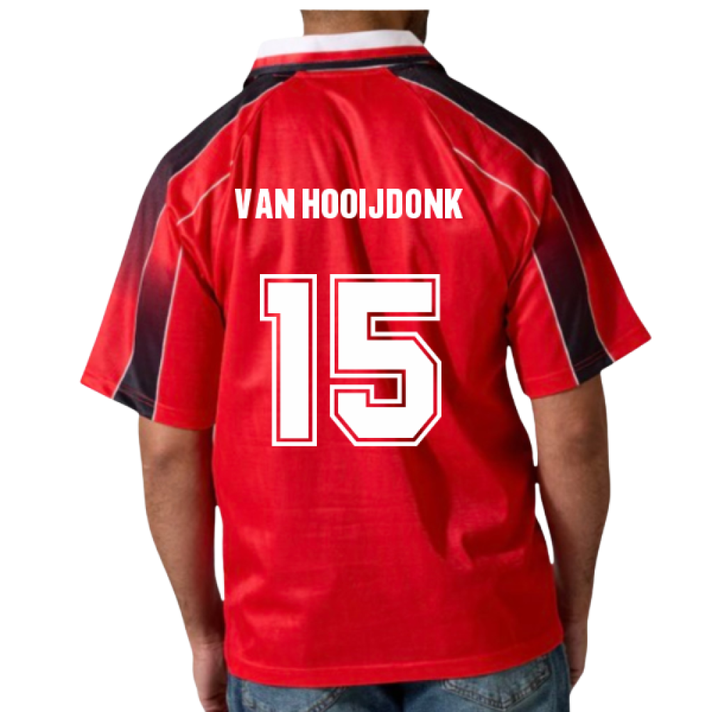 1997-1998 Nottingham Forest Home Retro Shirt (Van Hooijdonk 15)