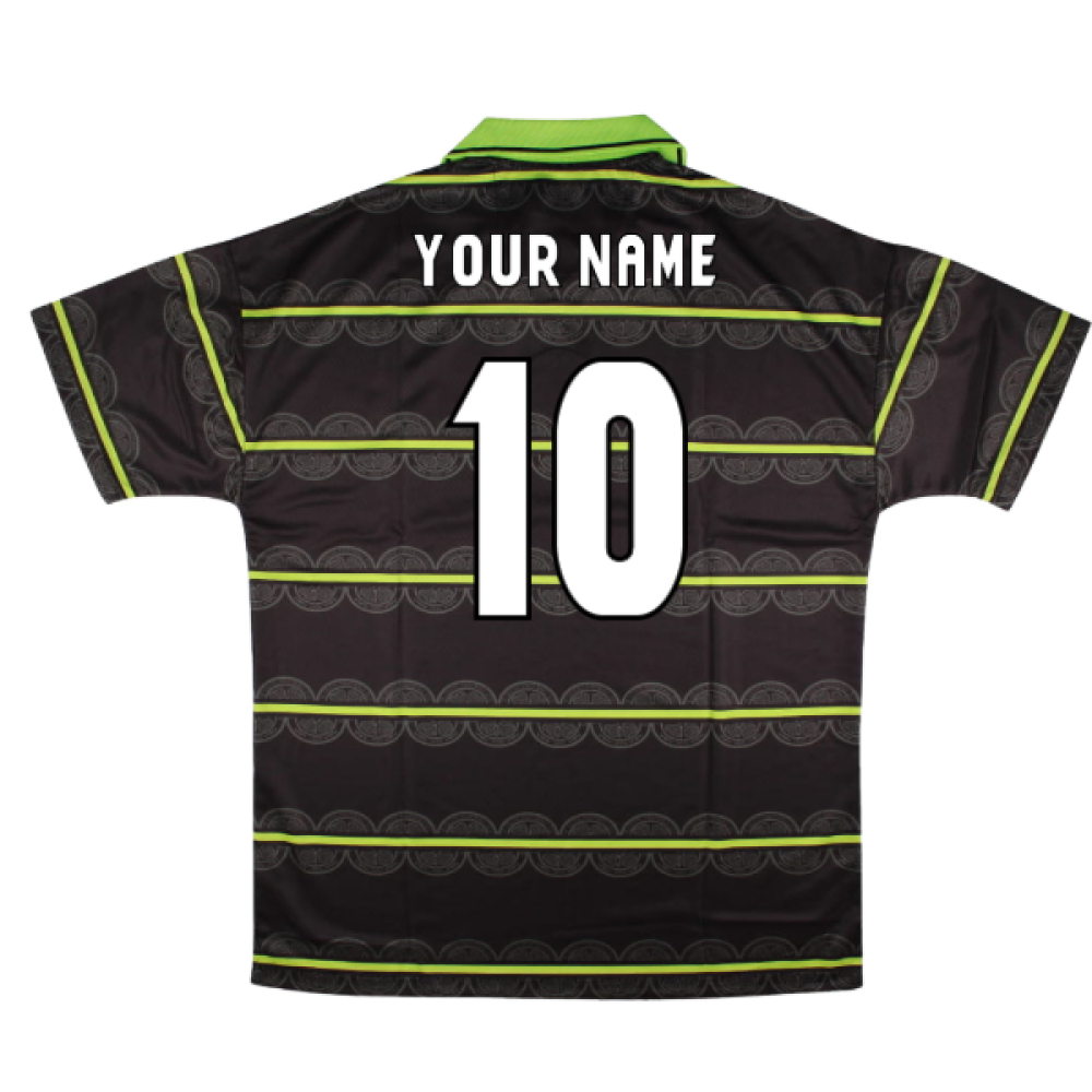 1998-1998 Celtic Retro Away Shirt (Your Name)