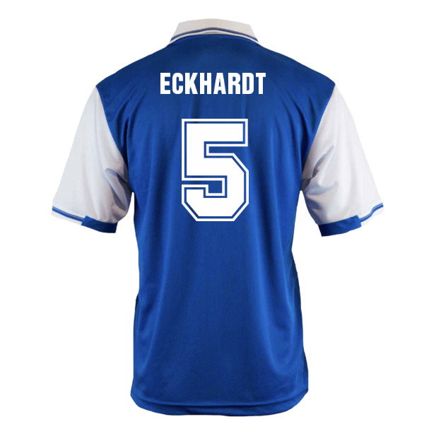 1998-1999 Cardiff City Retro Home Shirt (Eckhardt 5)