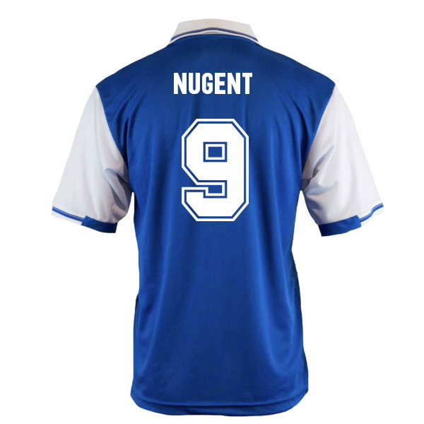 1998-1999 Cardiff City Retro Home Shirt (Nugent 9)