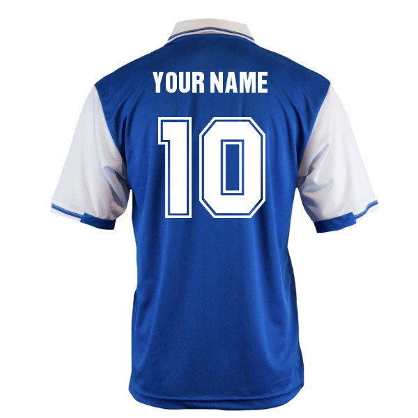1998-1999 Cardiff City Retro Home Shirt (Your Name)