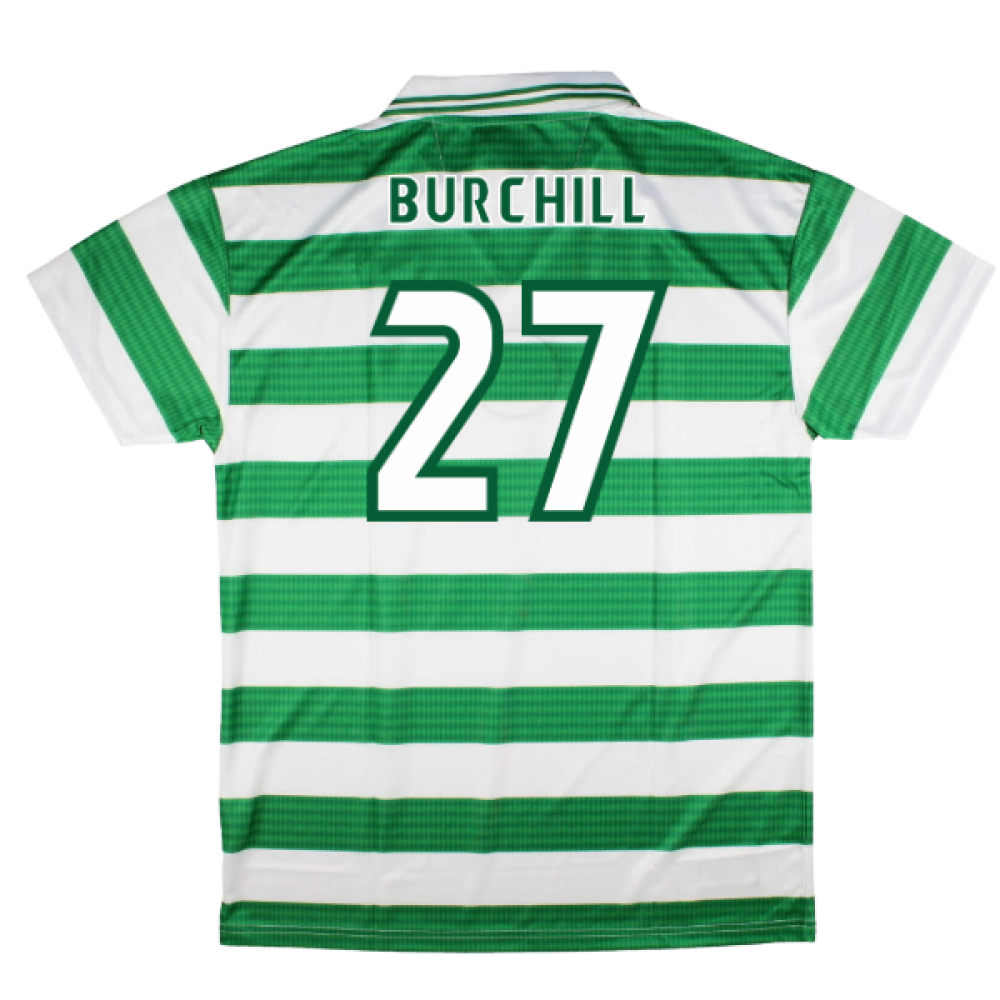 1998-1999 Celtic Retro Home Shirt (Burchill 27)
