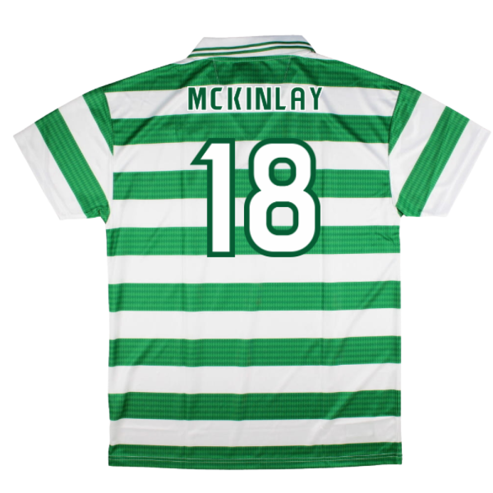 1998-1999 Celtic Retro Home Shirt (McKinlay 18)