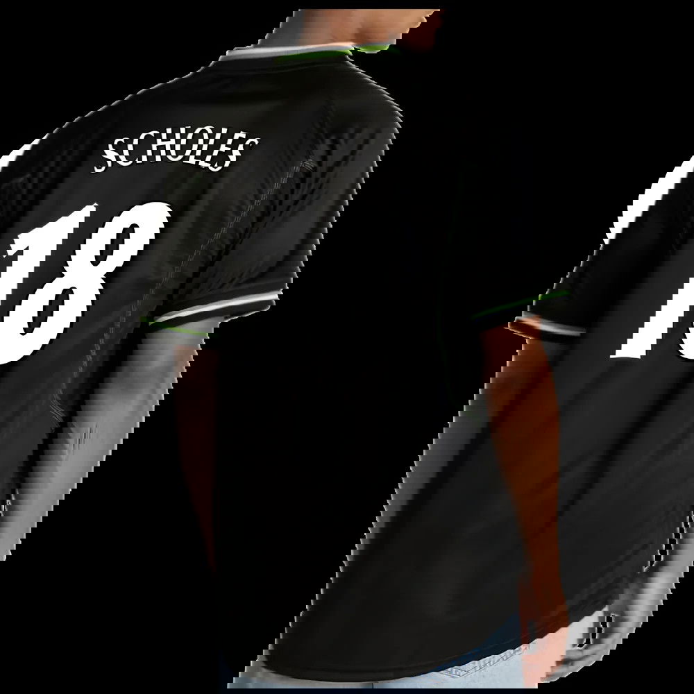 1998-1999 Man Utd Third Retro Shirt (Scholes 18)