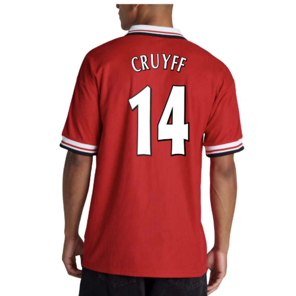 1998-2000 Man Utd Retro Home Shirt (Cruyff 14)