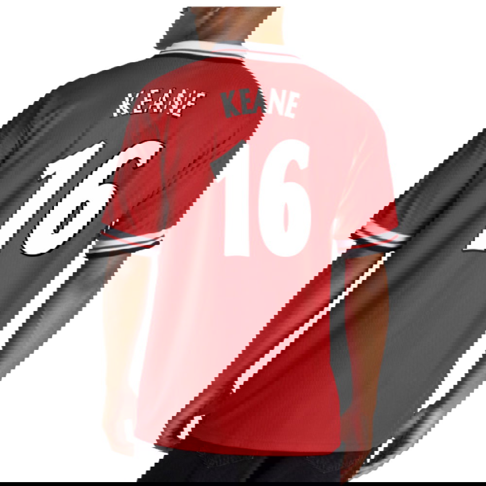 1998-2000 Man Utd Retro Home Shirt (Keane 16)