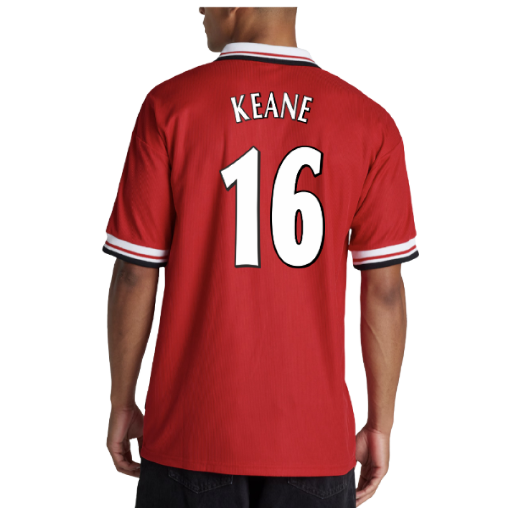1998-2000 Man Utd Retro Home Shirt (Keane 16)