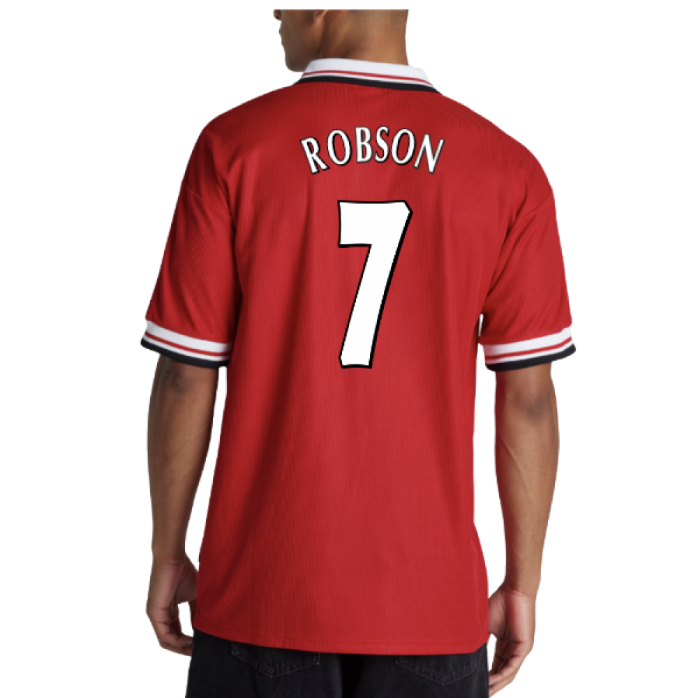 1998-2000 Man Utd Retro Home Shirt (Robson 7)