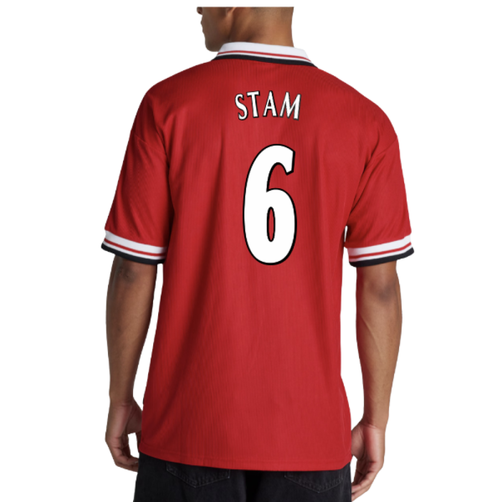 1998-2000 Man Utd Retro Home Shirt (Stam 6)