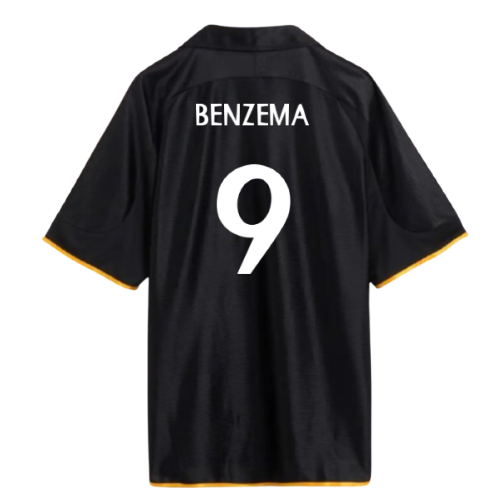 1998-2000 Real Madrid Reissue Away Shirt (Benzema 9)
