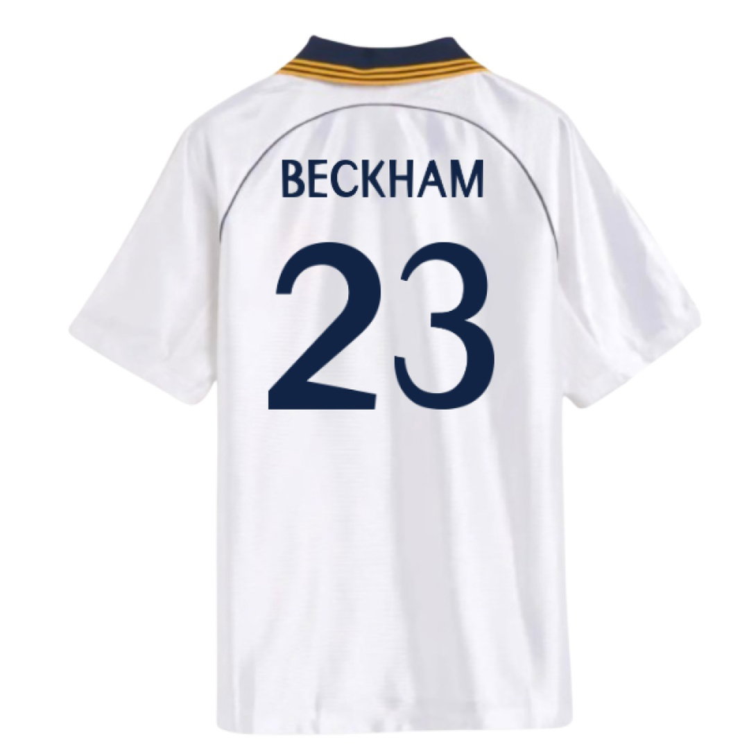 1998-2000 Real Madrid Reissue Home Shirt (Beckham 23)