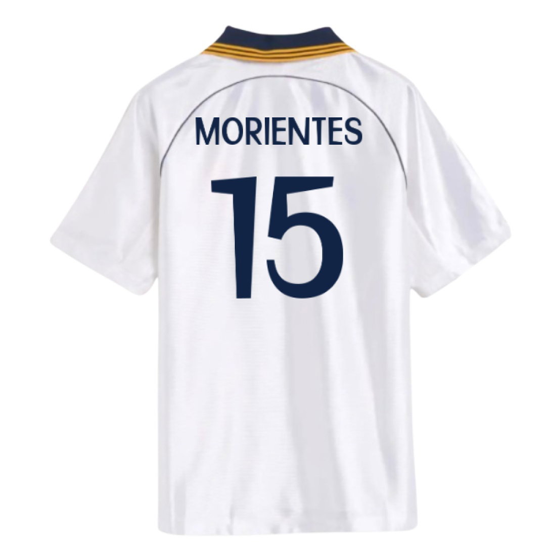 1998-2000 Real Madrid Reissue Home Shirt (Morientes 15)
