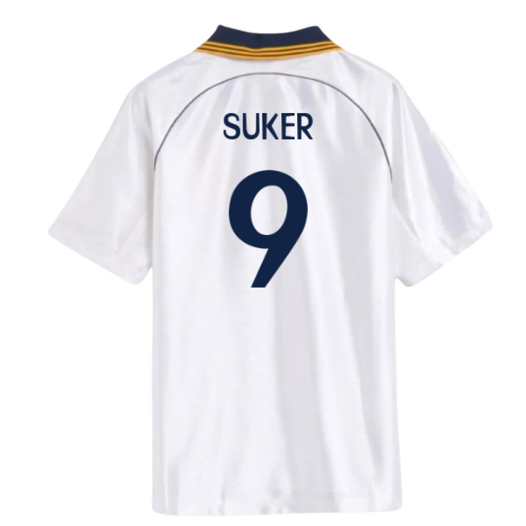 1998-2000 Real Madrid Reissue Home Shirt (Suker 9)