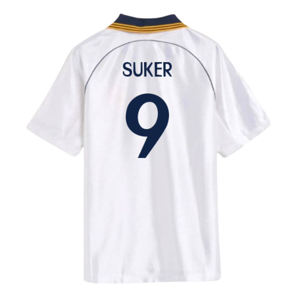 1998-2000 Real Madrid Reissue Home Shirt (Suker 9)