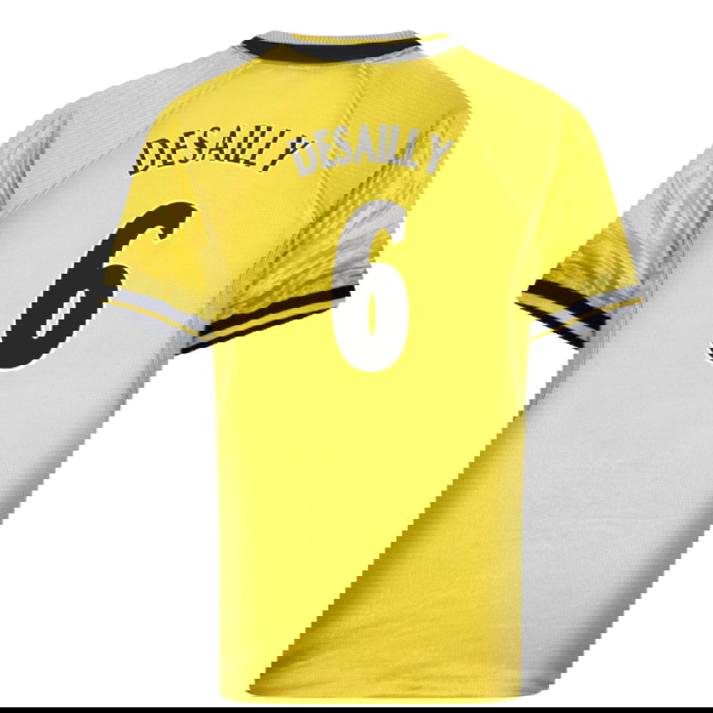 1999 Chelsea Third Retro Football Shirt (Desailly 6)