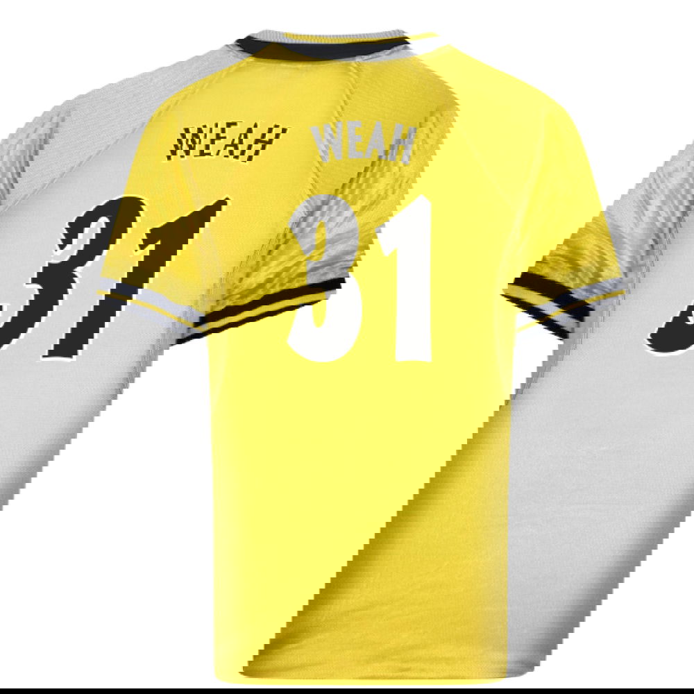 1999 Chelsea Third Retro Football Shirt (Weah 31)