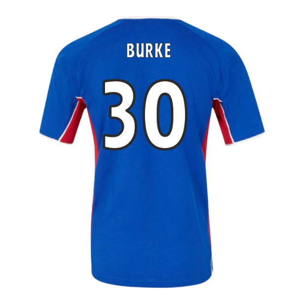 2001-2002 Rangers Retro Home Shirt (Burke 30)