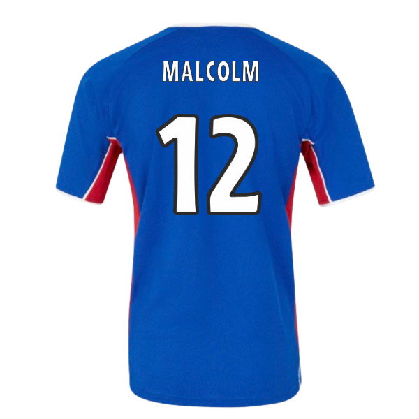 2001-2002 Rangers Retro Home Shirt (Malcolm 12)
