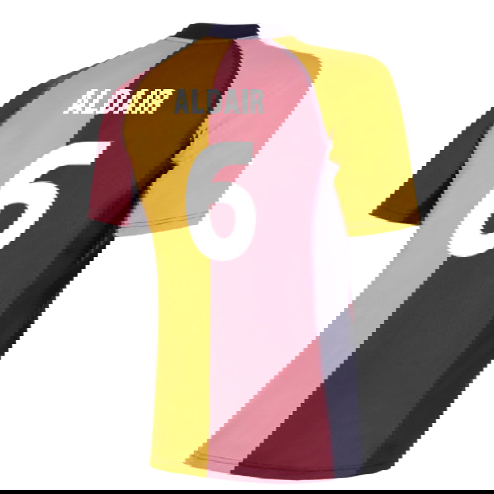 2001-2002 Roma European Retro Football Shirt (Aldair 6)