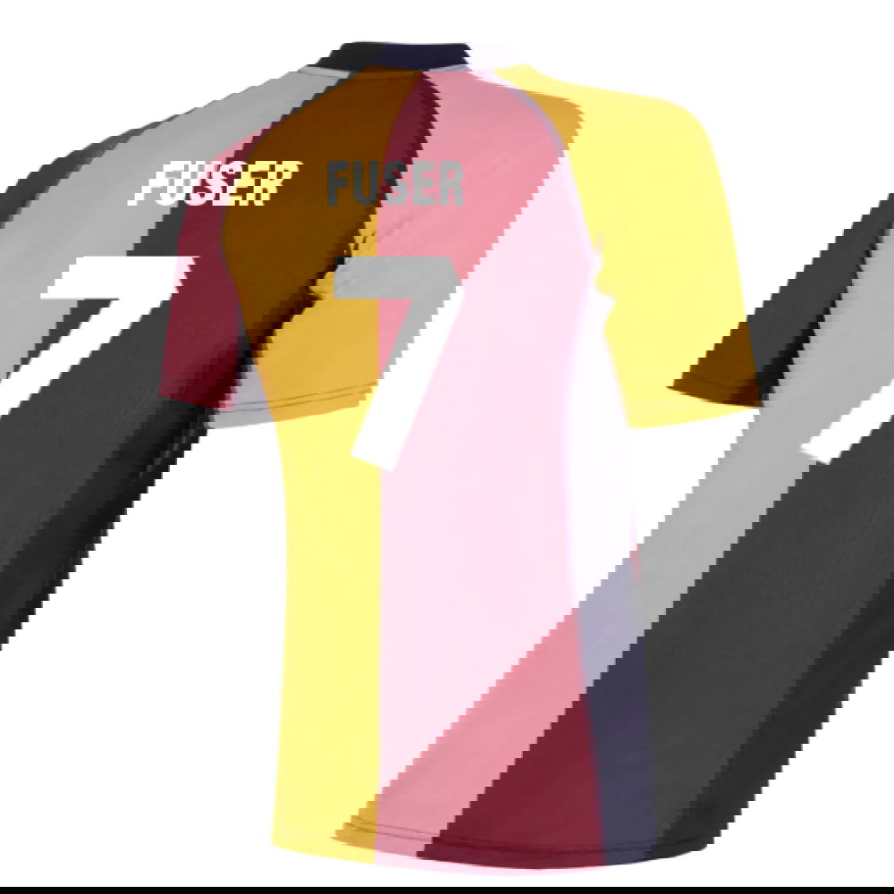 2001-2002 Roma European Retro Football Shirt (Fuser 7)