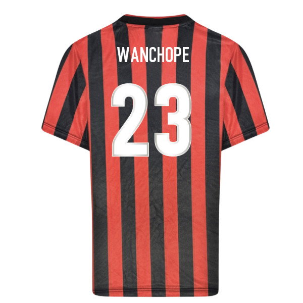 2001 Manchester City Away Retro Shirt (Wanchope 23)