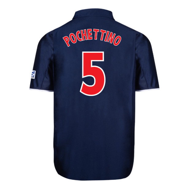 2001 PSG Paris Saint Germain Home Retro Shirt (Pochettino 5)