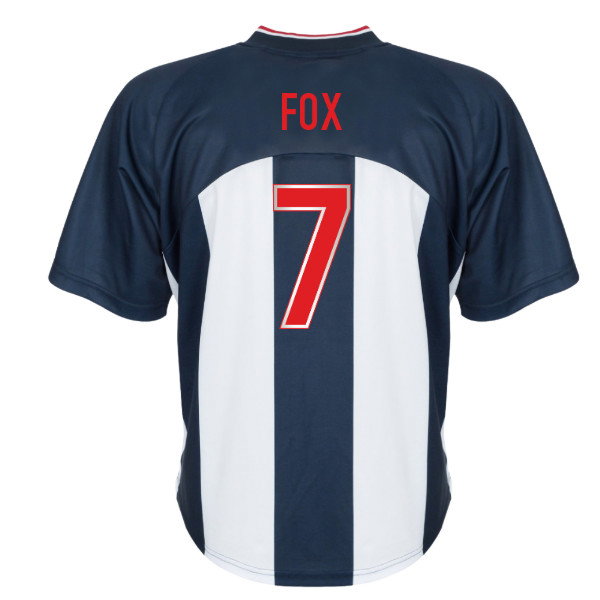2001 WBA West Bromwich Albion Retro Home Shirt (Fox 7)