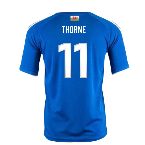 2002-2003 Cardiff City Retro Home Shirt (Thorne 11)