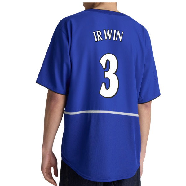 2002-2003 Manchester United Third Retro Shirt (Blue) (Irwin 3)