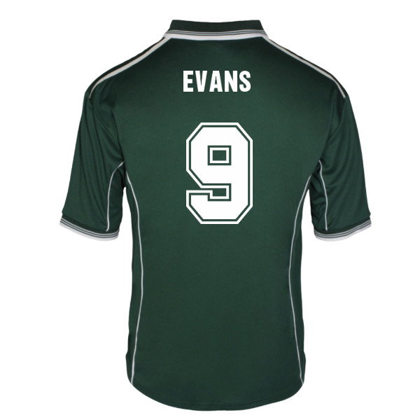 2002-2003 Plymouth Argyle Retro Home Shirt (Evans 9)